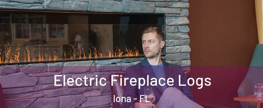  Electric Fireplace Logs Iona - FL