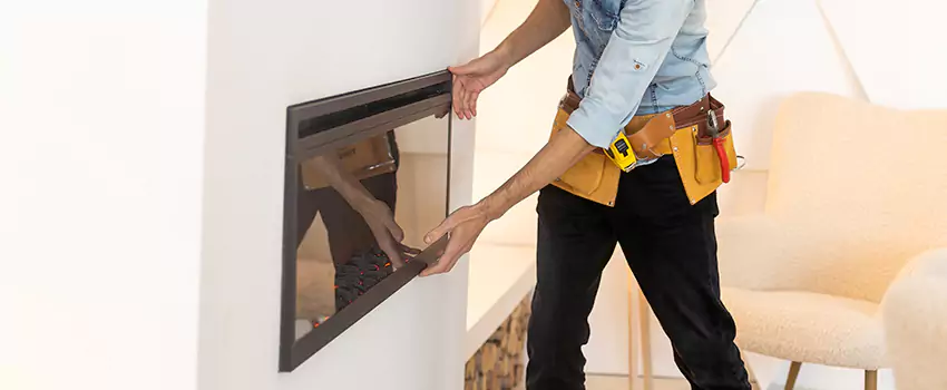 Metal Fireplace Installation in Iona, Florida