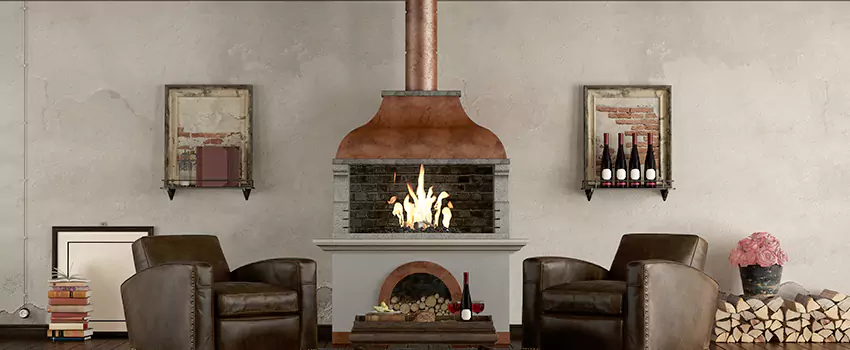 Thelin Hearth Products Providence Pellet Insert Fireplace Installation in Iona, FL