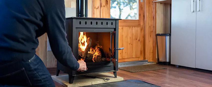 Open Hearth Wood Fireplace Installation in Iona, FL