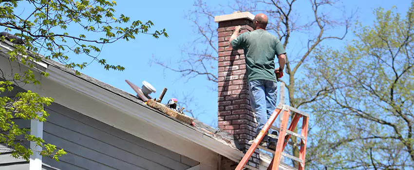 Vinyl and PVC Chimney Flashing Installation in Iona, FL