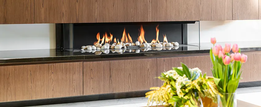 Double-height Fireplace Design Refurbishment in Iona, Florida