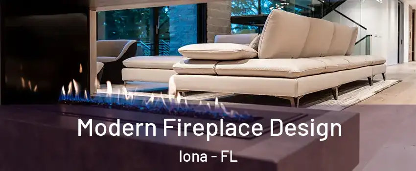  Modern Fireplace Design Iona - FL